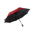 thumbnail image 2 of Naiovety Paraguas Conveniente Equipo de lluvia A prueba de viento Paraguas impermeables Fácil almacenamiento Diseño especial Bumbershoot Paraguas de lluvia Vinilo rojo vino, 2 of 6