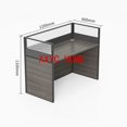 thumbnail image 4 of Executive Workbench Office Desk Combination Simplicity Modern Clerk Office Desk Storage Computer Escritorio Furniture QF50OD My Lux Decor Round, 4 of 15