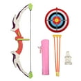thumbnail image 2 of Set Kids Bow Suction Cup Toy Cool Lighting Improve Coordination Outdoor Bow Archery Game Set For Children, 2 of 8