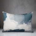 thumbnail image 3 of Creative Products Blue Abstract Patterns 14x20 Indoor / Outdoor Pillow, 3 of 3