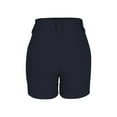 thumbnail image 6 of XuJwPNcy Shorts for Women Bermuda Shorts High Waist Wide Leg Shorts with Pockets Dressy Casual Button Stretch Shorts, 6 of 6