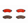 thumbnail image 1 of Brembo Brake Pad P10032N NAO; FMSI Number D1035-7779; Ceramic; Set Of 4, 1 of 2