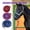 Red & Blue, variant on YAHHU Premium Braided Horse Lead Rope with Heavy Duty Solid Brass Snap 9.8 ft (3.0 m) Durable Poly Training Rope for Horses Goats Sheep Red and Black