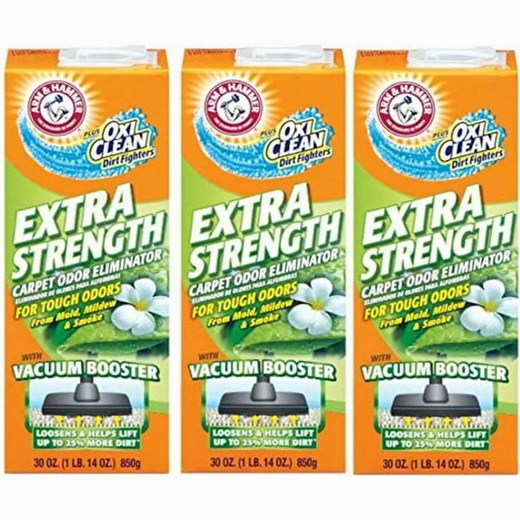 Arm & Hammer Extra Strength Carpet & Room Odor Eliminator-30 Oz, 3 Pack