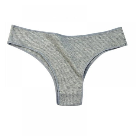 

Women s Breathable Seamless Thong Panties Low-waist Comfortable Underwear Briefs