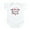 Cloud White, variant on CafePress - Loves Me: Bermuda Infant Bodysuit - Baby Light Bodysuit, Size Newborn - 24 Months