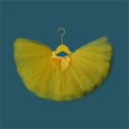 thumbnail image 2 of Sequins Tulle Skirts Bowknot Multi-Layered Tutus for Girls 3-13 Years Birthday Dance Halloween Party Outfits (5 Years, Yellow), 2 of 6