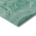 thumbnail image 3 of Addison Rugs Mayfield Premium Machine Washable Transitional Geometric Teal Rectangle Rug, 8' x 10', 3 of 7