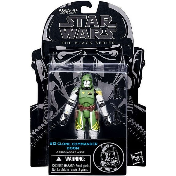 Star Wars The Clone Wars Black Series Commander Doom 3.75" Action Figure #13