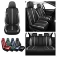 thumbnail image 6 of Red Rain Black and Gray Universal Leather Car Seat Cover Waterproof Seat Covers 13pcs (R-Black+Gray), 6 of 6
