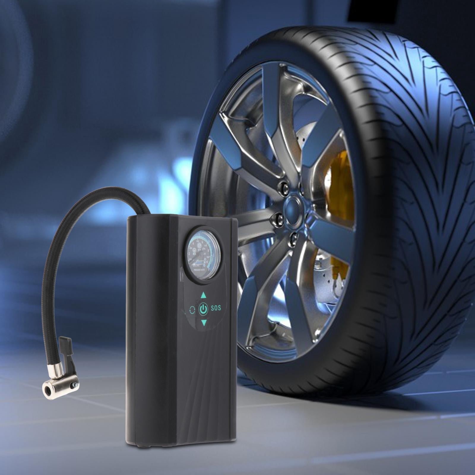 funtasica Tire Inflator Air Pump Cordless Tire Pump Multipurpose 12V DC Portable Air Compressor Car Accessories for Ball Motor Car