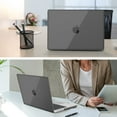 thumbnail image 6 of Tianle Case Compatible with MacBook Pro 14 Inch A2992 A2918 A2779 A2442 (2023 2022 2021 Release) - Snap On Hard Shell Cover Compatible with MacBook Pro 14" M3/M2/M1 Pro/Max Chip with Touch ID, 6 of 9