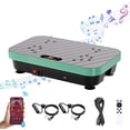 thumbnail image 5 of TISSCARE Vibration Plate Exercise Machine - 400Lbs Capacity Low-Impact Whole Body Workout Platform, Quiet Home Gym Equipment for Daily Fitness, 5 of 9