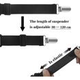 thumbnail image 2 of 8pcs (30cm to 120cm) Adjustable Fitted Sheet Bed Sheet Tensioner, Adjustable Tensioners, Fits All Beds and Mattresses, Black, 2 of 4