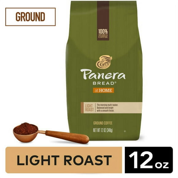 Panera Light Roast, Ground Coffee, 100% Arabica Coffee, Bagged 12oz.