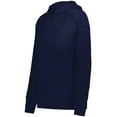 thumbnail image 4 of Holloway B32164946 Eco Revive Women Ventura Soft Knit Hoodie, Carbon Heather - Extra Large, 4 of 12
