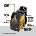 thumbnail image 2 of DEWALT Line Laser, Self-Leveling, Cross Line (DW088K), 2 of 9