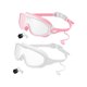 thumbnail image 4 of Gafas de natación de 2 piezas, antivaho, de visión amplia, para adultos, resistentes al agua, cómodas, profesionales, a prueba de fugas y ajustables. Estilo G, 4 of 8