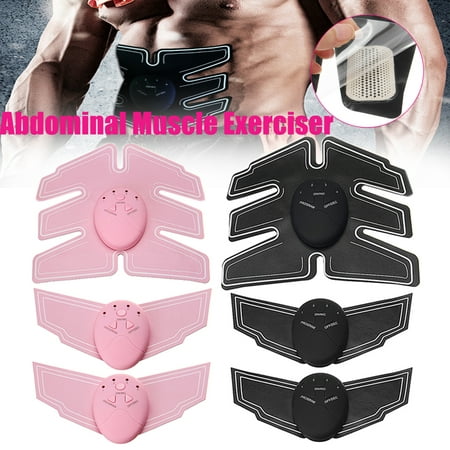 Ultimate ABS Stimulator, 6 Modes Abdominal Muscle Trainer Smart Body Building Fitness For Abdomen Arm (Best Six Pack Abs)