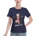 thumbnail image 1 of Women's Basic Short Sleeve T-Shirt Demon Slayer Blade Nidouzi, 1 of 6