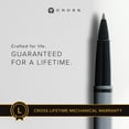 thumbnail image 3 of Cross Calais Matte Gray and Black Lacquer Rollerball Pen, 3 of 7