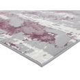 thumbnail image 7 of MDA Rug Imports Petra Collection Abstract Area Rug 5'2'' X 7'5'' - Lilac/Grey, 7 of 7