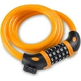 thumbnail image 2 of Bike Lock with 5-Digit Code Bicycle Lock Combination Cable Lock Lightweight & Security Bike Chain Lock for Bicycle, Mountain Bike, Scooter, 2 of 7