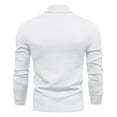 thumbnail image 5 of GA WEIHUA Fall Clearance Deals! Mens Knitted Turtleneck Sweater Side Ribbed Slim Fit Pullover Long Sleeve Turtle Neck Sweaters Thermal Casual High Neck Pullovers Shirt(Beige,XXL), 5 of 5