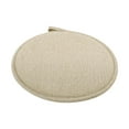 thumbnail image 2 of Cojín circular Gloria para silla antideslizante para El suelo taburete asiento para yoga interior exterior comedor jardín Caqui, 2 of 9