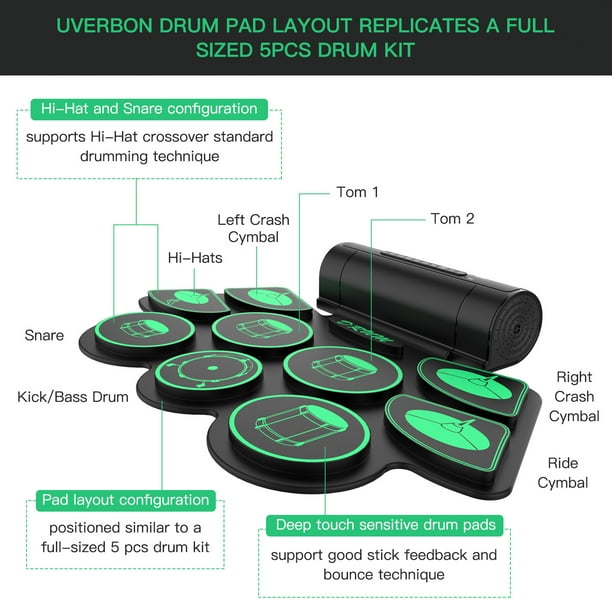 Powerpak g3001a electronic drum pad deals