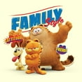 thumbnail image 2 of Men's The Garfield Movie Family Style Graphic Tee Beige X Large, 2 of 4