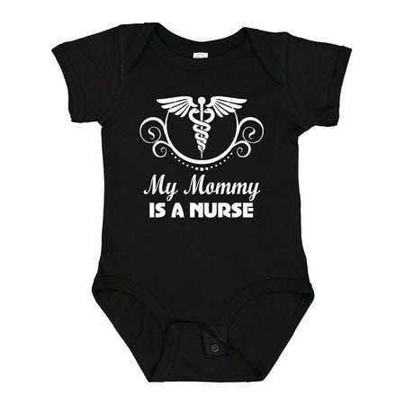 

Inktastic My Mommy is a Nurse Gift Baby Boy or Baby Girl Bodysuit