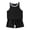 Black, variant on Kids 2 Piece Basketball Uniform Set Performance Jersey and Shorts with White Trim Quick Dry Sports Outfit (Blue, 3-4 Years)