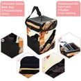 thumbnail image 2 of Crow Foldable Car Garbage Can with Lid, Leak-proof Mini Trash Can, Hanging Storage Bag - Trash Can for Car, 2 of 6