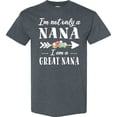 thumbnail image 3 of Inktastic I'm Not Only a Nana I'm a Great Nana with Flowers T-Shirt, 3 of 5