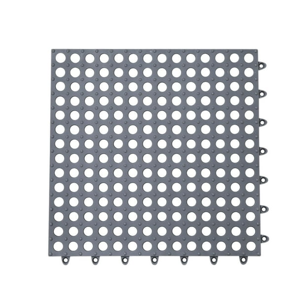 Pisexur Batería de cocina Alfombrillas de baño antideslizantes con empalme hueco para mascotas, para piscinas para la cocina del hogar