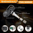 thumbnail image 3 of RXTSQI 315MHz Tire Pressure Sensor TPMS for 2008 2009 Infiniti G37 Sedan 40700-JK01B, 3 of 11