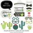 thumbnail image 2 of Big Dot of Happiness Prickly Cactus Party - Fiesta Party Photo Booth Props Kit - 20 Count, 2 of 7