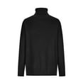 thumbnail image 6 of Lovskoo Sweaters for Women Trendy Casual Long Sleeve Turtleneck Sweater Black, 6 of 7