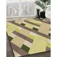 thumbnail image 2 of Ahgly Company Indoor Rectangle Patterned Wood Brown Area Rugs, 7' x 9', 2 of 6