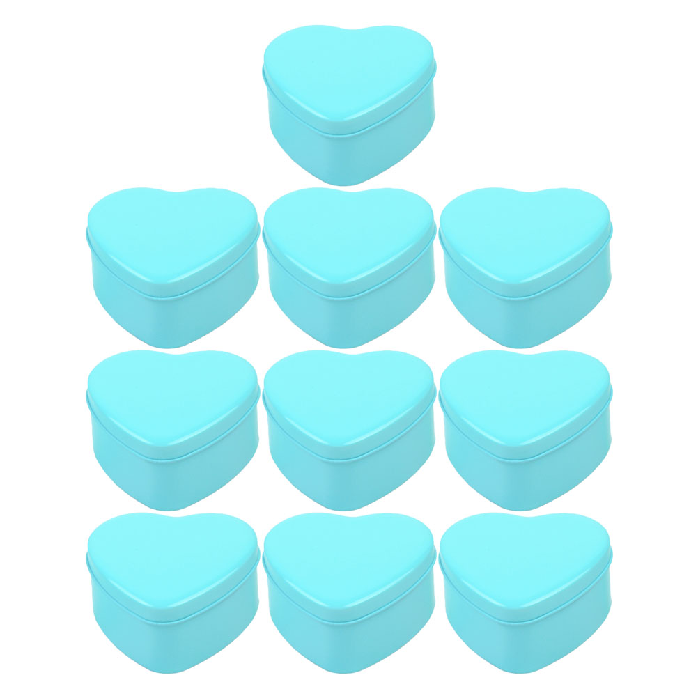Tins Heart Containers Candles Shaped 4 Ozmaking Tinhearts Jar Empty