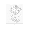 Genuine OE Kia Overhead Lamp - 92800-A7000WK