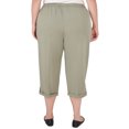 thumbnail image 2 of Alfred Dunner Womens Plus-Size  Sunset Pull-On Capri, 2 of 6