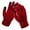 Watermelon Red, variant on HNMKIU Women's Fashion Knit Winter Touchscreen Gloves Elastic Thermal Cold Weather Mittens For Outdoor Activities Khaki,One Size