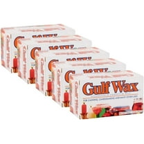 Gulf Wax Paraffin Wax Paraseal - For Candlemaking - 1 Pound Pack of 5