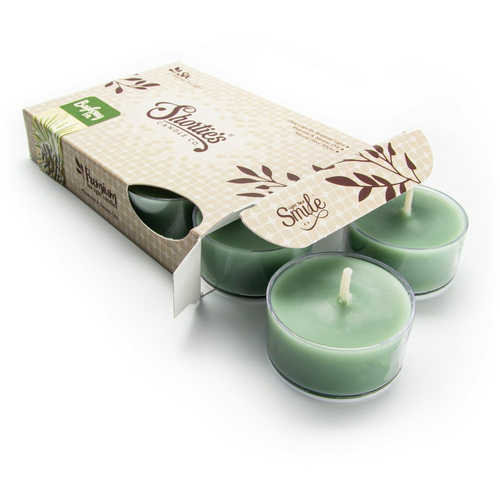 Bayberry Fir Tealight Candles - Highly Scented with Natural Oils - 6 ...