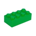 thumbnail image 1 of Bloque construcción antiestrés creativo -Piesi verde 7.7 x 2.8 x 3.9, 1 of 4
