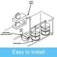 thumbnail image 6 of VEVOR New Double Tube AC 110V 1 Gallon Bottled Drinking Water Dispensing Pump System, 6 of 9