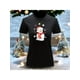 thumbnail image 1 of Playera Blusa Con Estampado De Muñeco De Nieve Navidad Color Negro Talla Grande Marca Emil SaEs, 1 of 4