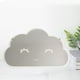 thumbnail image 5 of Pegatinas de pared de espejo acrílico DIY Decoración creativa Moda tridimensional Nube, 5 of 8